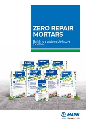 Zero repair mortars